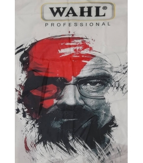 پیش بند آرایشگری مشتری وال پروفشنال طرح  والتر وایت whal professional cutting cape