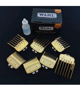 ست شانه ماشین اصلاح وال 7 عددی همراه روغن wall comb set with oil