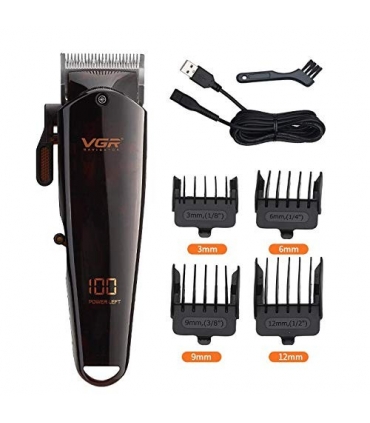 ماشین اصلاح سر و صورت شارژی وی جی آر VGR V-165 Rechargeable Hair Clipper