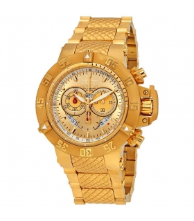 ساعت مچی عقربه ای مردانه اینویکتا طلا سباکو نوما Invicta 5403 Subaqua Noma III Men's Watch - 50mm, Gold
