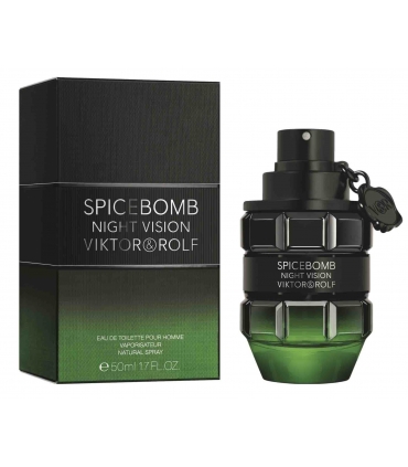 عطر و ادکلن مردانه ویکتور اند رولف اسپایس بمب نایت ویژن ادوتویلت Viktor&Rolf Spicebomb Night Vision edt for men