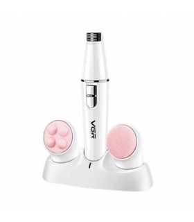 ست اپیلاتور و ماساژور و برس پاکسازی وی جی ار VGR V-800 Women Multigrooming Kit