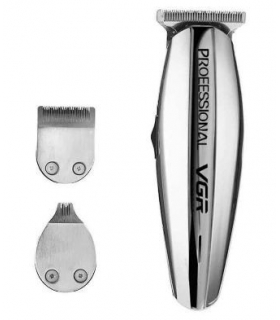 ماشین اصلاح سر و صورت شارژی وی جی آر با سری خط زن VGR V-001 Rechargeable Hair trimmer