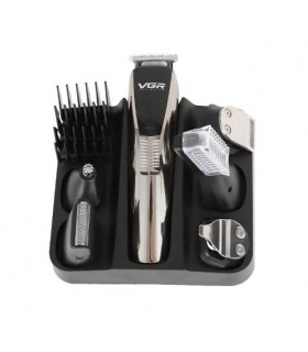ست ماشین اصلاح سر و صورت و بدن وی جی آر به همراه سری شیور و موزن VGR V-029 Grooming Kit