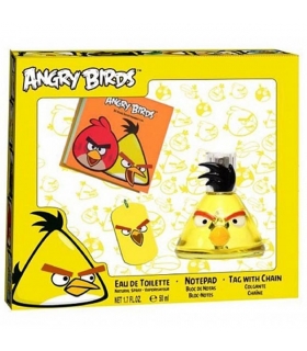 ست ادو تویلت کودک ایروال انگری بردززرد Air-Val Angry Birds Yellow Eau De Toilette Gift Set For Children