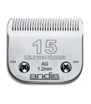 تیغه ماشین اصلاح حیوانات اندیس اولترا اج سایز 15 Andis UltraEdge Detachable Clipper Blade