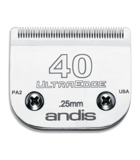 تیغه ماشین اصلاح حیوانات اندیس اولترا اج سایز 40 Andis UltraEdge Detachable Clipper Blade