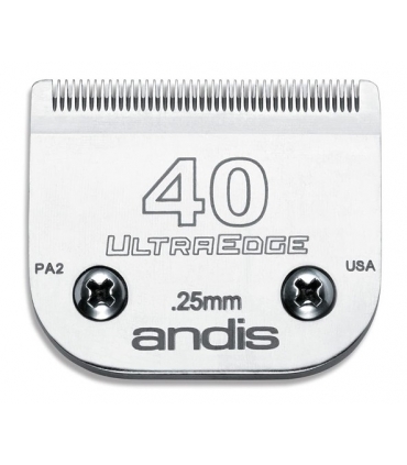 تیغه ماشین اصلاح حیوانات اندیس اولترا اج سایز 40 Andis UltraEdge Detachable Clipper Blade