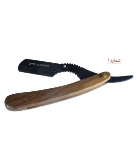 دسته تیغ اصلاح جگوار دسته چوبی گرد Jaguar shaving razor handle
