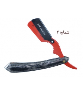 دسته تیغ اصلاح جگوار دسته چوبی مثلثی Jaguar shaving razor handle