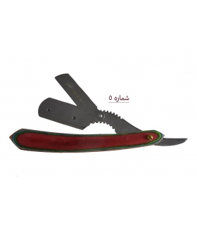 دسته تیغ اصلاح جگوار دسته چوبی مثلثی Jaguar shaving razor handle