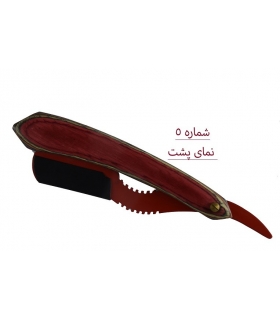 دسته تیغ اصلاح جگوار دسته چوبی مثلثی Jaguar shaving razor handle