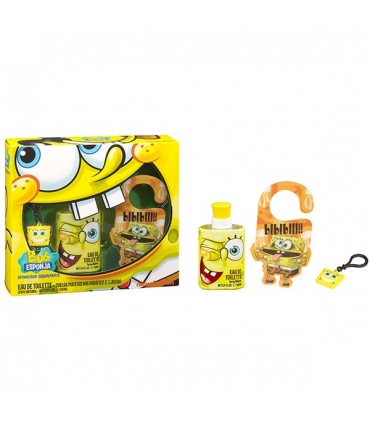 ست ادو تویلت کودک ایروال اسپانگ باب Air-Val Sponge Bob Eau De Toilette Gift Set For Children 