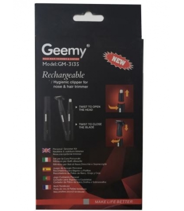 خط زن و موزن گوش و بینی جیمی Geemy GM-3135 Nose and Ear Hair Trimmer