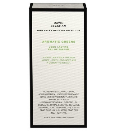 عطر و ادکلن زنانه و مردانه دیوید بکام اروماتیک گرینز ادوپرفیوم David Beckham Aromatic Greens EDP for women and men