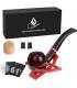 ست پیپ جویولدلف با لوله کلاسیک و پایه تاشو همراه لوازم جانبی Joyoldelf Tobacco Pipe, Classic Smoking Pipe