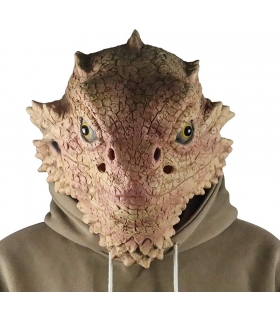 ماسک صورت موکرای پارتی طرح مارمولک صحرایی MOKRY PARTY Desert Spiny Lizard Mask