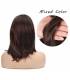 کلاه گیس زنانه سالکس قهوه ای کوتاه Sallcks Short Brown Wig for Women