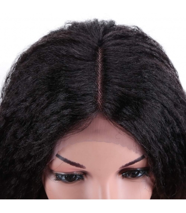 کلاه گیس زنانه فشن آیدل فر آفریقایی آمبره بلند FASHION IDOL Lace Front Dreadlock Wig For Women
