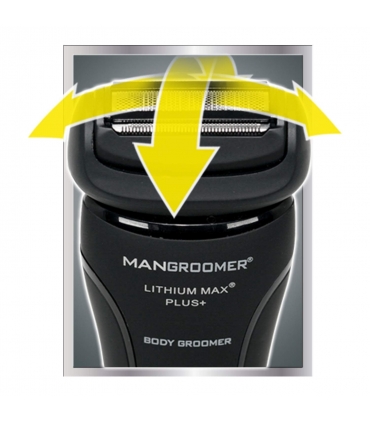 ماشین اصلاح بدن آقایان پلاتینیوم پرو بای منگروم ضد حساسیت MANGROOMER Lithium Max Plus Body Groomer