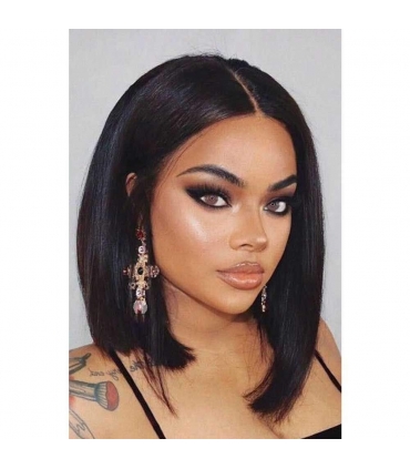 کلاه گیس زنانه آتوزویگ لخت متوسط مشکی  ATOZWIG Short Bob Wigs