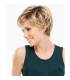 کلاه گیس زنانه بی اس دی بلوند قهوه ای جلو چتری کوتاه BeiSD Mix Brown Blonde Wig Synthetic