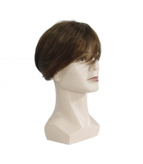 کلاه گیس مردانه اوکیا قهوه ای کوتاه Mens Brown Wig Short Straight Synthetic Coaplay Costume Full Wigs for Men (6 Inch)