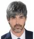 کلاه گیس مردانه ووئر لیر خاکستری کوتاه Wooer Mens Wig Male Short Layered Costume Party Handsome Fluffy