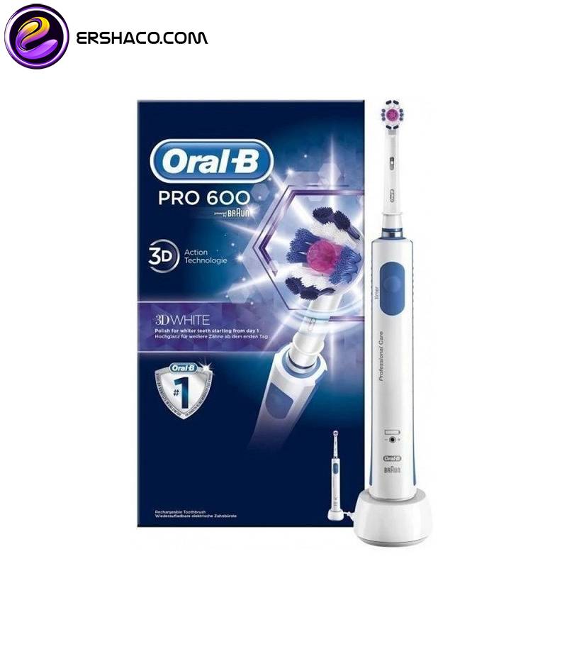 oral b pro 600 3d white toothbrush