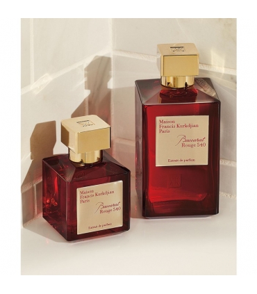 عطر زنانه و مردانه مزون فرانسیس کاردجان باکارات باکارا رژ Maison Francis Kurkdjian Baccarat Rouge 540 EDP for women and men