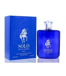 عطر و ادکلن مردانه فراگرنس ورد سولو پور هوم بلو ادوپرفیوم Fragrance World Solo Pour Homme Blue EDP For men