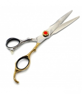 قیچی آرایشگری رزونال کات و کوتاهی سایز 6 اینچ REZONAL SNAKE