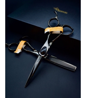 ست دو عددی قیچی آرایشگری رزونال کات و کوتاهی/ پیتاژ سایز 6 اینچ Rezonal RL-1700 & RL-1800