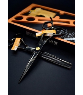 ست دو عددی قیچی آرایشگری رزونال کات و کوتاهی/ پیتاژ سایز 6 اینچ اکونومی Rezonal RL-5500 & RL-5600