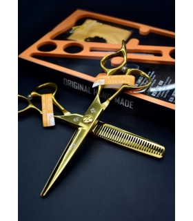 ست دو عددی قیچی آرایشگری رزونال کات و کوتاهی/ پیتاژ سایز 6 اینچ اکونومی Rezonal RL-5300 & RL-5400