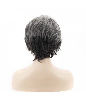 کلاه گیس زنانه رنر شو جو گندمی کوتاه حالت دار RENERSHOW Short Grey Pixie Cut Wigs for Women