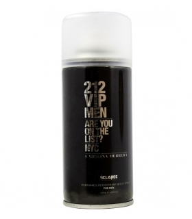 اسپری خوشبو کننده بدن مردانه اسکلاره 212 وی آی پی Sclaree 212 VIP spray For Men