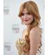 کلاه گیس (پوستیژ) زنانه بلند عسلی حالت دار چتری کج Long  Wigs TF1129