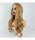 کلاه گیس (پوستیژ) زنانه بلند حالت دار بلوند wigs culry TF1115