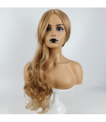 کلاه گیس (پوستیژ) زنانه بلند حالت دار بلوند wigs culry TF1115