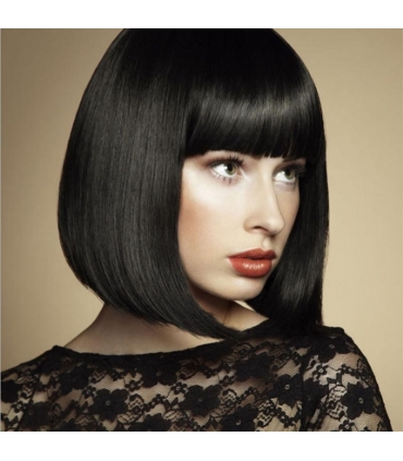 کلاه گیس تاپ کاسپلی زنانه مدل کوتاه و لخت چتری دار Topcosplay Short Straight Wigs Flat Bangs