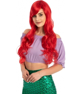 کلاه گیس تاپ کاسپلی زنانه فانتزی مدل بلند حالت دار Topcosplay Women Wig Curly Long Wig