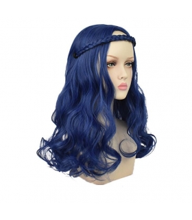 کلاه گیس تاپ کاسپلی زنانه مدل بلند و فر بافت دار Topcosplay Womens Wig Wave Long with Braid