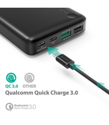 شارژر همراه (پاوربانک) راپاور ظرفیت 20,100 میلی آمپر ساعت RAVPower RP-PB043Turbo Portable Battery Pack
