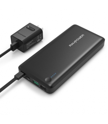 شارژر همراه (پاوربانک) راپاور ظرفیت 20,100 میلی آمپر ساعت RAVPower RP-PB043Turbo Portable Battery Pack