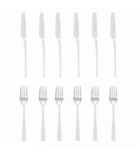 ست کادر و چنگال فونیکس استیل 12 پارچه تری دی Phoenix Knife and Fork Set 12 Pcs