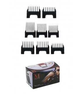 ست شانه ماشین اصلاح موزر پک 8 عددی پلاستیکی Moser Clipper Guide 8 Pack
