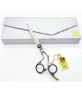 قیچی آرایشگری کرتزر فینی کات و کوتاهی 6 اینچ دسته کج Kretzer Hair Finny FWC-60
