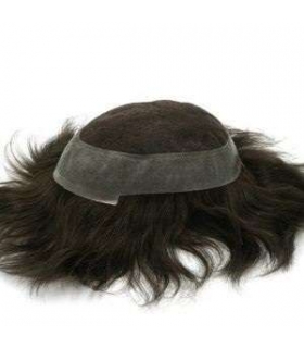 پوستیژ (کلاه گیس) مردانه موی صد در صد طبیعی انسان مشکی متوسط Men's WBM 1721 professional wig natural human hair medium black