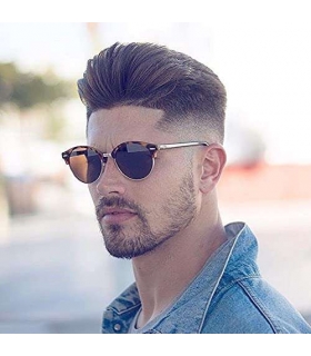 پوستیژ (کلاه گیس) مردانه موی صد در صد طبیعی انسان مشکی متوسط Toupee WBM 2117 virgin human hair replacement system for men